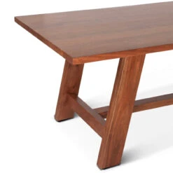 Savannah 94" Acacia Wood Dining Table Cinnamon Brown -Famous Furniture Shop 06A5DDC7 BA65 4B44 BA30 4C75AE6BC0DC 1 201 a 63950.1715780868