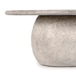 Rochester Concrete Round Outdoor Coffee Table 42" -Famous Furniture Shop 086B96BA 7B23 4AD7 8DF1 BCB865DA39D1 1 201 a 98400.1716299617