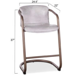 Industrial Loft Metal And Leather Counter Stool In Vintage White 10 Industrial Loft Metal And Leather Counter Stool In Vintage White -Famous Furniture Shop 09DF5520 9B53 4D3A 8495 7686ECC96CBA 1 201 a 88969.1698672010