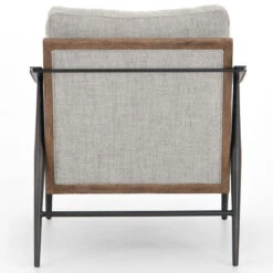 Kennedy Gabardine Grey Chair -Famous Furniture Shop 100970 004 BCK 1 60280.1671838683