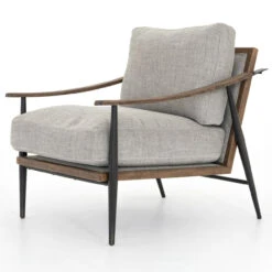 Kennedy Gabardine Grey Chair -Famous Furniture Shop 100970 004 DET 1 59903.1671838680