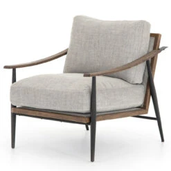 Kennedy Gabardine Grey Chair