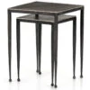 Dalston Antique Nickel Nesting End Tables 2 Dalston Antique Nickel Nesting End Tables -Famous Furniture Shop 101650 002 DET 7 46654.1638013543