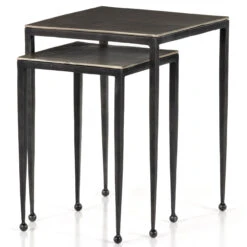 Dalston Antique Nickel Nesting End Tables -Famous Furniture Shop 101650 002 PRM 1 48619.1638013548