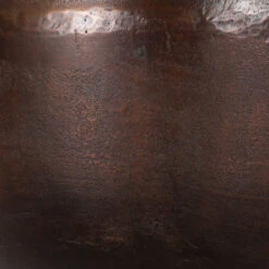 Basil Antique Rust Outdoor End Table -Famous Furniture Shop 101705 002 DET 2 33432.1622469153