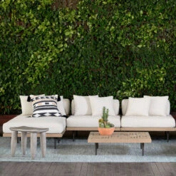 Zuri Weathered Grey Teak Outdoor Stool -Famous Furniture Shop 102424 002 VIG 1 46768.1622498431