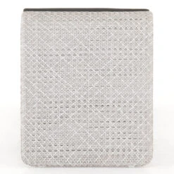 Paige Brushed Grey Outdoor Woven Chaise -Famous Furniture Shop 102432 002 BCK 1 85683.1622493458