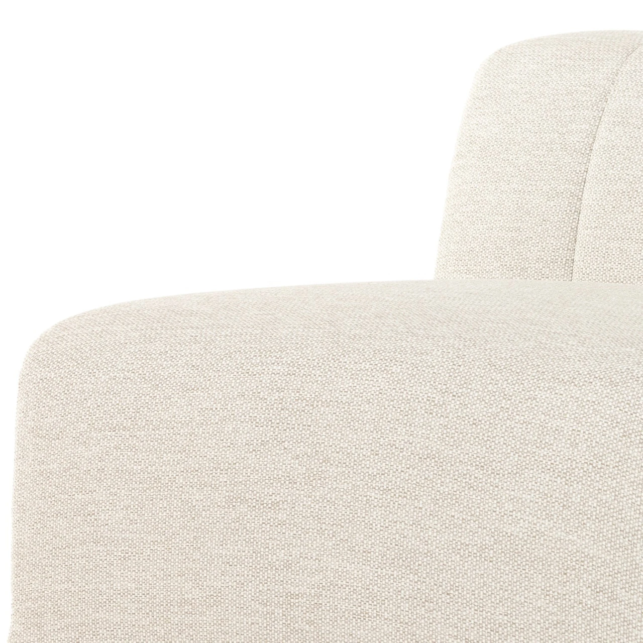 Gwen Channel Tufted Outdoor Faye Sand Sectional Armless Chair 9 Gwen Channel Tufted Outdoor Faye Sand Sectional Armless Chair - Image 7