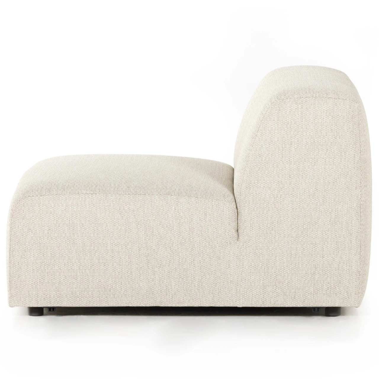 Gwen Channel Tufted Outdoor Faye Sand Sectional Armless Chair 5 Gwen Channel Tufted Outdoor Faye Sand Sectional Armless Chair - Image 3