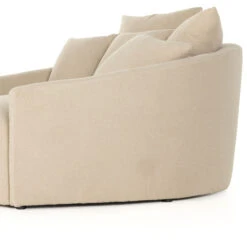 Chloe Socorro Taupe Oval Chaise Media Lounger -Famous Furniture Shop 102766 008 DET 5 24455.1669208052
