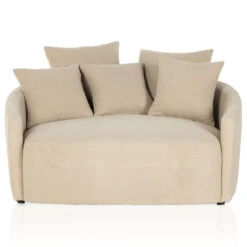 Chloe Socorro Taupe Oval Chaise Media Lounger -Famous Furniture Shop 102766 008 FRT 1 10884.1669208041