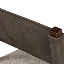 Ferris Nubuck Charcoal Dining Chair -Famous Furniture Shop 104374 004 11 38720.1615007045