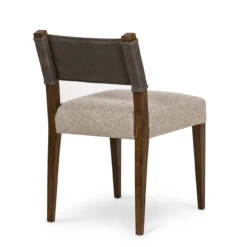 Ferris Nubuck Charcoal Dining Chair -Famous Furniture Shop 104374 004 13 51795.1615007057