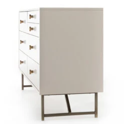 Van Matte Alabaster 7 Drawer Dresser 58" 13 Van Matte Alabaster 7 Drawer Dresser 58" -Famous Furniture Shop 104494 002 2 36557.1615082236