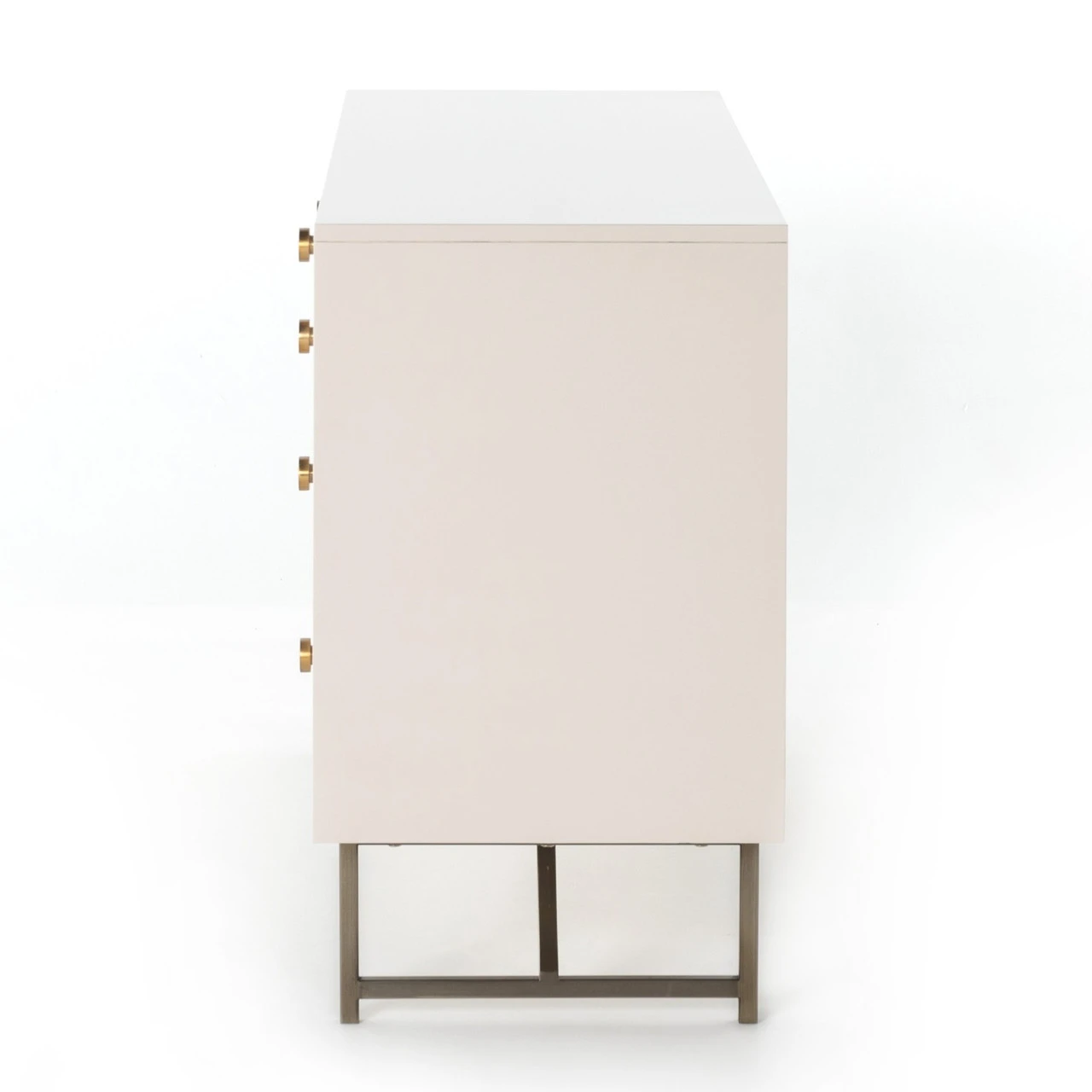 Van Matte Alabaster 7 Drawer Dresser 58" 7 Van Matte Alabaster 7 Drawer Dresser 58" - Image 5