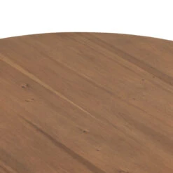 Paden Sandy Acacia Wood Oval Dining Table 94" -Famous Furniture Shop 105188 002 DET 4 45462.1669104876