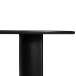 Paden Black Acacia Wood Oval Dining Table 94" -Famous Furniture Shop 105188 004 DET 1 61149.1669104559