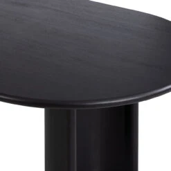 Paden Black Acacia Wood Oval Dining Table 94" -Famous Furniture Shop 105188 004 DET 2 49009.1669104563