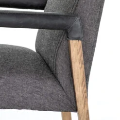 Reuben Durango Smoke Fabric Lamont Oak Wood Dining Chair 18 Reuben Durango Smoke Fabric Lamont Oak Wood Dining Chair -Famous Furniture Shop 105591 004 10 40018.1614558543