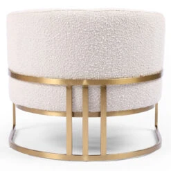 Corbin Brass Frame Knoll Natural Chair 17 Corbin Brass Frame Knoll Natural Chair -Famous Furniture Shop 105598 011 BCK 1 16664.1670821413