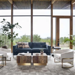 Corbin Brass Frame Knoll Natural Chair 14 Corbin Brass Frame Knoll Natural Chair -Famous Furniture Shop 105598 011 ROM 1 99060.1670821403