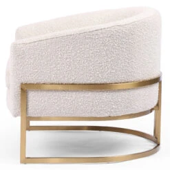 Corbin Brass Frame Knoll Natural Chair 16 Corbin Brass Frame Knoll Natural Chair -Famous Furniture Shop 105598 011 SID 1 72726.1670821412