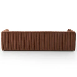 Augustine Surrey Auburn Channel Tufted Sofa 97" -Famous Furniture Shop 105769 008 BCK 1 93500.1638053709