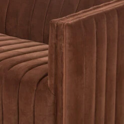Augustine Surrey Auburn Channel Tufted Sofa 97" -Famous Furniture Shop 105769 008 DET 2 41365.1638053729
