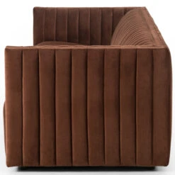 Augustine Surrey Auburn Channel Tufted Sofa 97" -Famous Furniture Shop 105769 008 SID 1 68015.1638053722