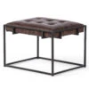 Oxford Tufted Havana Leather Ottoman End Table 1 Oxford Tufted Havana Leather Ottoman End Table -Famous Furniture Shop 105859 007 PRM 1 38647.1683595988