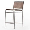 Oxford Distressed Brown Leather Counter Stool -Famous Furniture Shop 105861 021 PRM 1 20566.1617146922