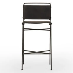 Wharton Distressed Black Bar Stool 14 Wharton Distressed Black Bar Stool -Famous Furniture Shop 105861 024 3 93314.1617232277