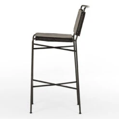 Wharton Distressed Black Bar Stool 13 Wharton Distressed Black Bar Stool -Famous Furniture Shop 105861 024 4 41992.1617232279