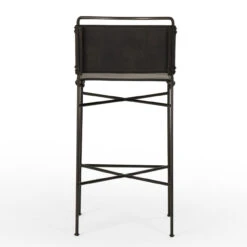 Wharton Distressed Black Bar Stool 15 Wharton Distressed Black Bar Stool -Famous Furniture Shop 105861 024 5 55752.1617232288