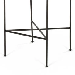 Wharton Distressed Black Bar Stool 17 Wharton Distressed Black Bar Stool -Famous Furniture Shop 105861 024 7 19652.1617232281