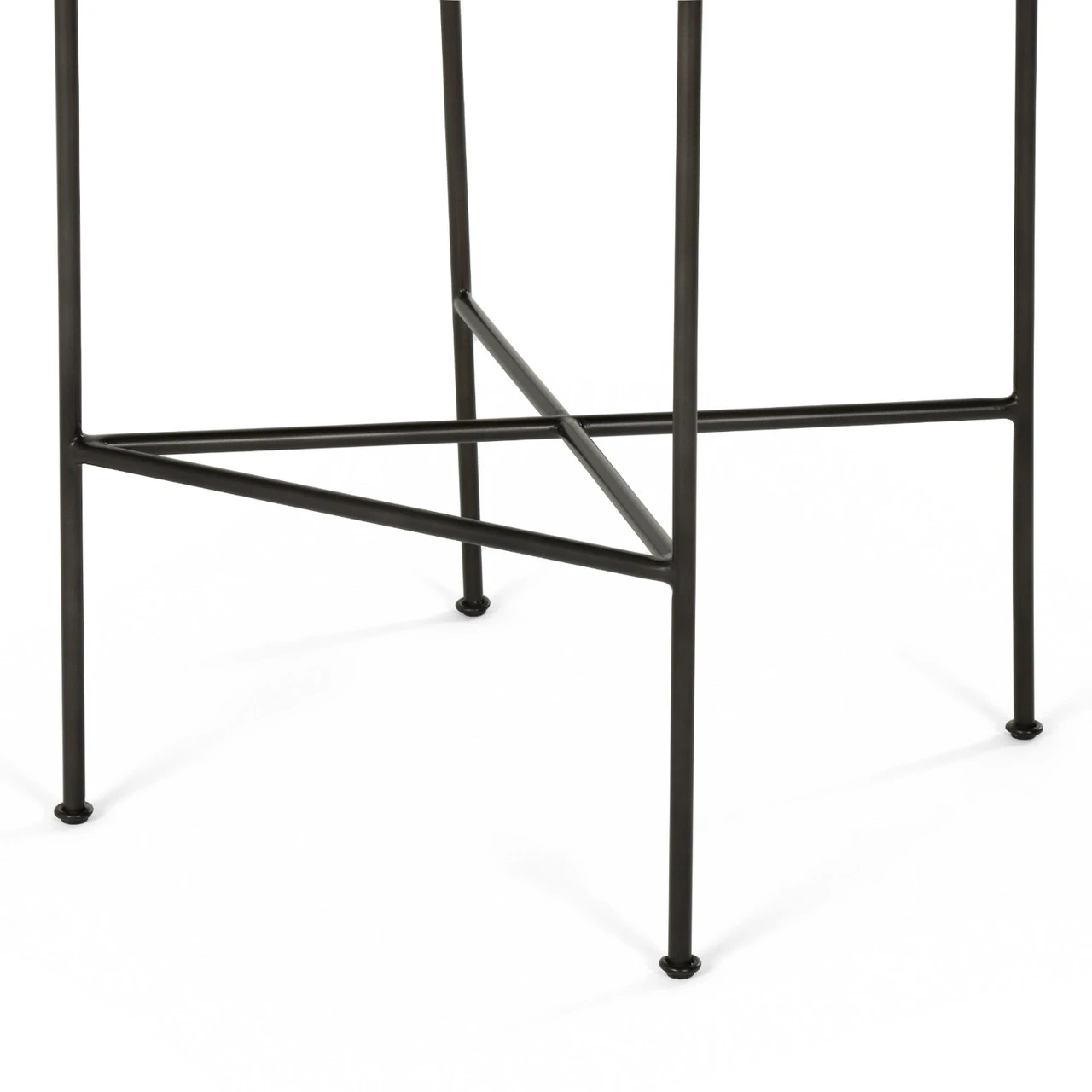 Wharton Distressed Black Bar Stool 9 Wharton Distressed Black Bar Stool - Image 7
