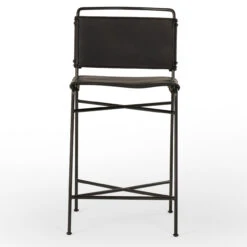 Wharton Distressed Black Counter Stool -Famous Furniture Shop 105861 025 3 74067.1617232887