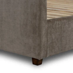 Daphne Sage Worn Velvet Queen Bed -Famous Furniture Shop 106045 200 DET 3 07663.1667985302