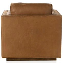 Kiera Palermo Cognac Leather Swivel Chair -Famous Furniture Shop 106065 014 BCK 1 11815.1671907998