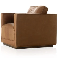 Kiera Palermo Cognac Leather Swivel Chair -Famous Furniture Shop 106065 014 DET 1 43536.1671908013