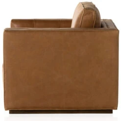 Kiera Palermo Cognac Leather Swivel Chair -Famous Furniture Shop 106065 014 SID 1 55605.1671907994