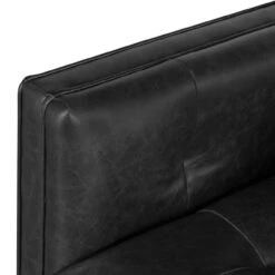 Kiera Sonoma Black Leather Swivel Chair -Famous Furniture Shop 106065 015 DET 3 10277.1671907673