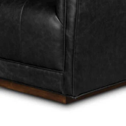 Kiera Sonoma Black Leather Swivel Chair -Famous Furniture Shop 106065 015 DET 5 63029.1671907662