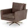 Lyndon Dakota Fossil Leather Swivel Chair -Famous Furniture Shop 106083 009 PRM 1 83536.1671917663