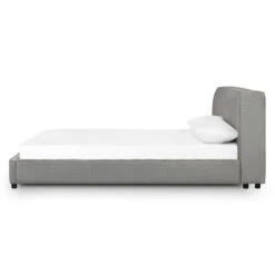 Aidan Upholstered Heavy Pebble Pewter King Platform Bed -Famous Furniture Shop 106185 041 4 83335.1615003384