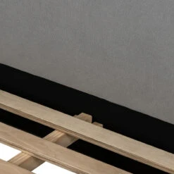 Aidan Upholstered Heavy Pebble Pewter King Platform Bed -Famous Furniture Shop 106185 041 7 80970.1615003390