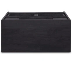 Sydney Black Mango Woven Cane Tall Chest Of Drawers -Famous Furniture Shop 106690 004 TOP 1 36176.1711699335