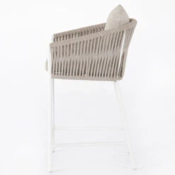Porto White Finish Outdoor Counter Stool -Famous Furniture Shop 107039 004 SID 1 22039.1622852818