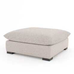 Westwood Modern Bayside Pebble Ottoman 39"