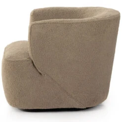 Mila Sheepskin Camel Swivel Chair -Famous Furniture Shop 107195 014 SID 1 78152.1671922815